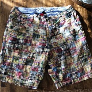 Men’s j crew plaid shorts 34